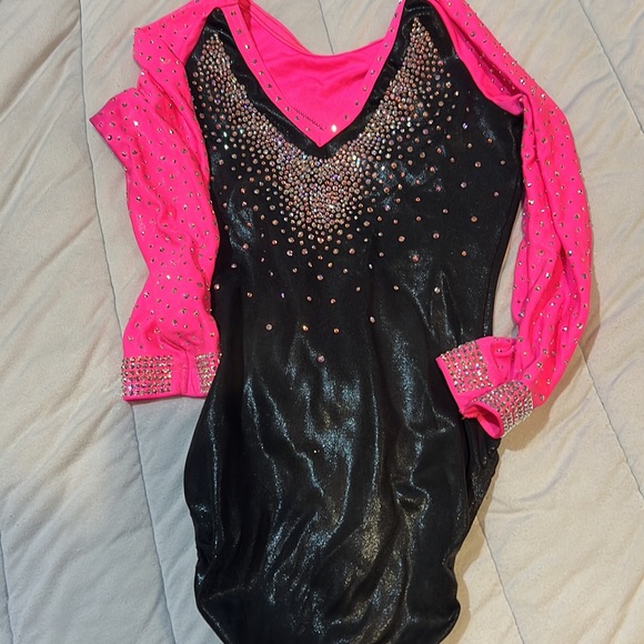 Gymnastic competition leo - custom for team- small - Picture 2 of 2